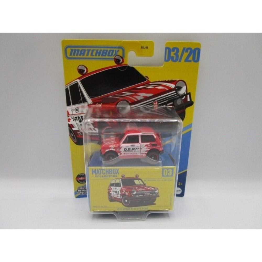 Matchbox Collectors 1970 Honda N600 Off Road Red #3/20 Diecast Car 2025